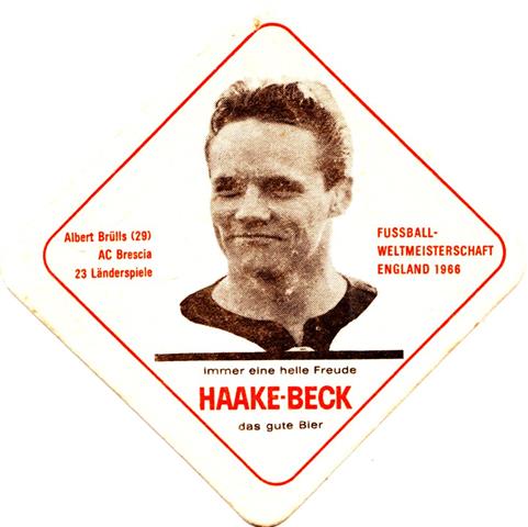 bremen hb-hb haake wm 1966 1a (raute180-albert brlls-schwarzrot)